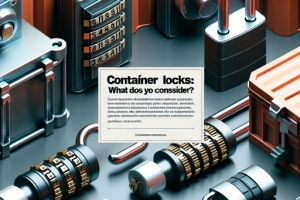 Candados para contenedores: ¿qué debes considerar? Candados para contenedores: ¿qué debes considerar?
