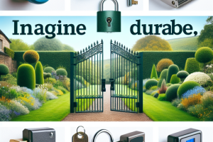 Candados para portones de jardín: ¿qué tipo es más duradero?