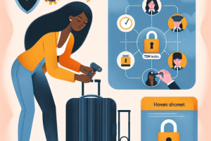 Cómo proteger tu equipaje con candados TSA Cómo proteger tu equipaje con candados TSA.