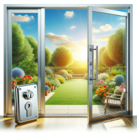¿Son seguros los candados para puertas correderas de cristal?